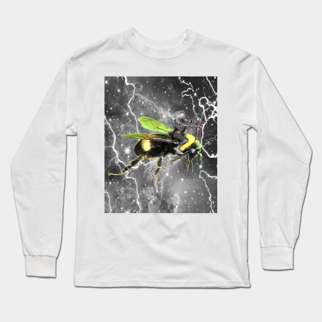 Fantasy Star Flight Long Sleeve T-Shirt by icarusismartdesigns